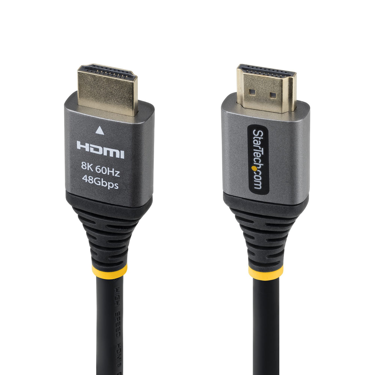 StarTech.com 10ft (3m) Certified Ultra High Speed HDMI Cable, 8K 60Hz/4K 120Hz, HDMI 2.1 Cable with HDR10+ / eARC, 48Gbps, 8K HDMI Cord for Monitor/TV/Display, Flexible TPE Jacket