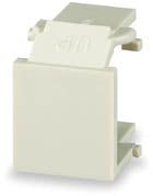 Signamax Keystone Insert, Blank, Light Ivory (10PK)