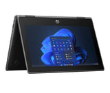 HP Fortis Flip G1i Intel® N N250 Hybrid (2-in-1) 29.5 cm (11.6") Touchscreen HD 16 GB LPDDR5-SDRAM 256 GB SSD Wi-Fi 6E (802.11ax) Windows 11 Pro Black