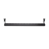 StarTech.com 1U Rack Mountable Cable Lacing Bar w/Adjustable Depth, Cable Support Guide For Organized 19" Racks/Cabinets, Horizontal Cable Guide For Patch Panels/Switches/PDUs