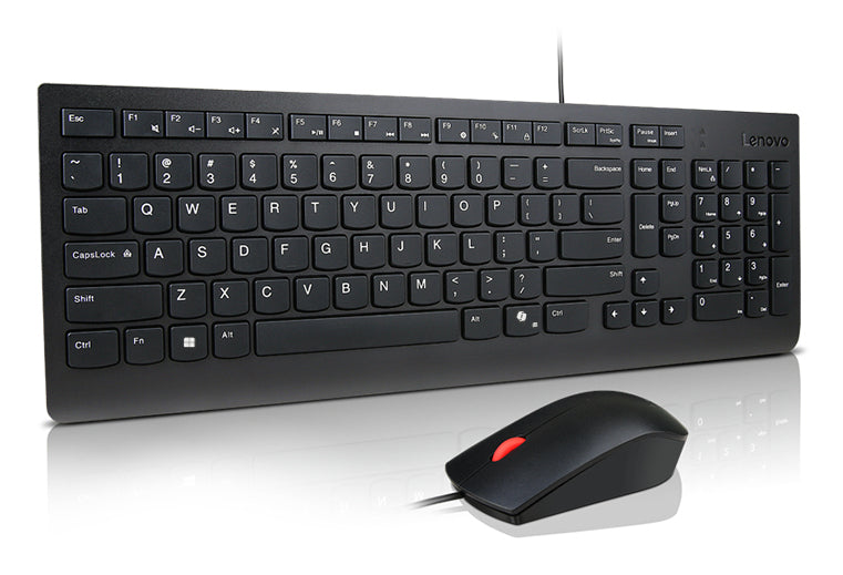 Lenovo 4X31R64411 keyboard Mouse included Universal USB French, Canadian Black