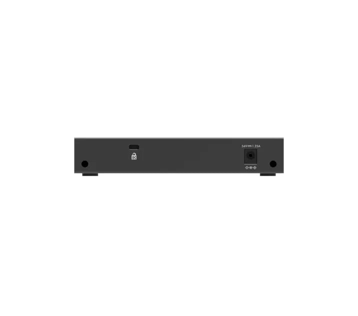NETGEAR GS305P Unmanaged Gigabit Ethernet (10/100/1000) Power over Ethernet (PoE) Desktop/Wall-Mounting Black