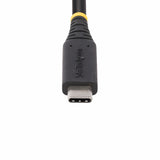 StarTech.com 1.6ft (50cm) USB4 Cable 40Gbps, 240W (5A) Power Delivery, 8K 120Hz / 4K 240Hz DP Alt Mode, USB-IF Certified USB-C Cable - Thunderbolt Compatible