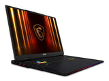 MSI Raider A18 HX A9WIG-038CA AMD Ryzen™ 9 9955HX3D Laptop 45.7 cm (18") UHD+ 64 GB DDR5-SDRAM 2 TB SSD NVIDIA GeForce RTX 5080 Wi-Fi 7 (802.11be) Windows 11 Pro Black
