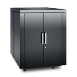 APC AR4018X431 rack cabinet 18U Freestanding rack Black