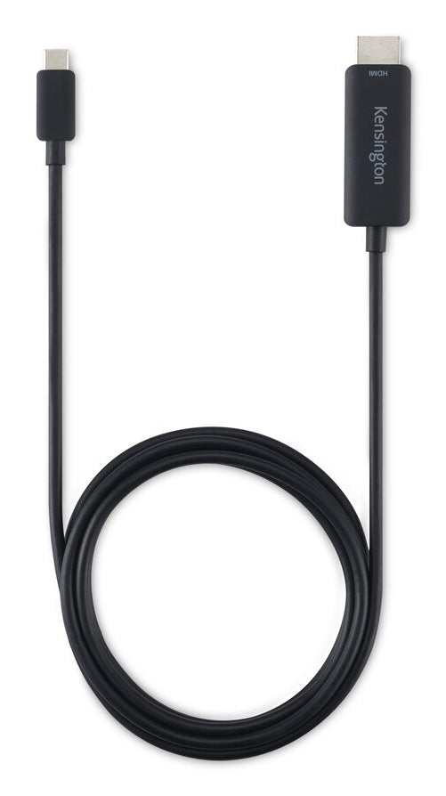Kensington K38343WW video cable adapter 1.8 m USB Type-C HDMI Black