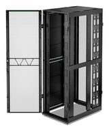 APC NetShelter SX, Server Rack Enclosure, Gen 2, 52U, 2436H x 800W x 1200D mm, with Sides, Black
