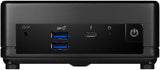 MSI Cubi NUC 1M-007US Intel Core 7 150U 32 GB DDR5-SDRAM 1 TB SSD Windows 11 Pro Mini PC Black