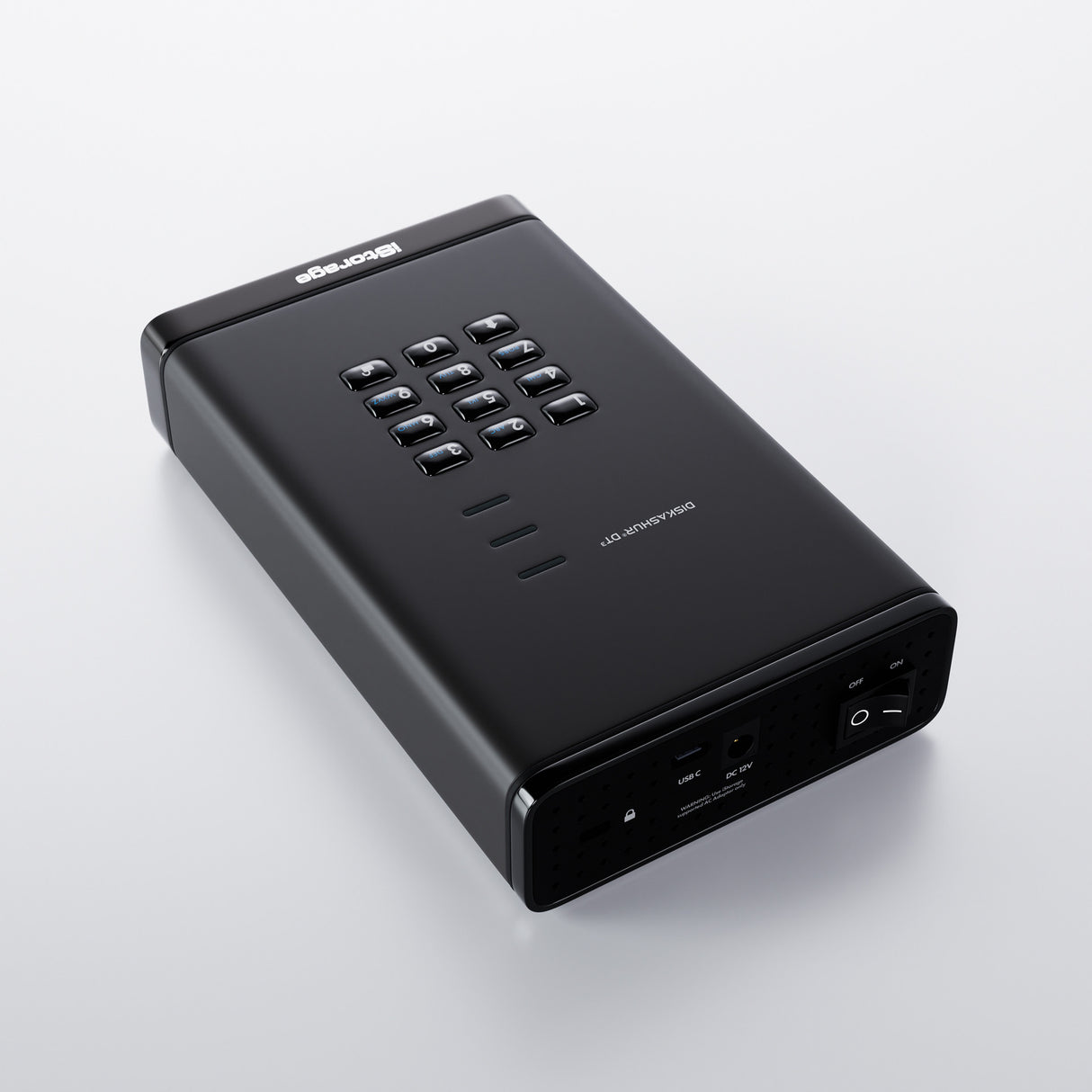 iStorage diskAshur DT³ HDD 2TB | Secure Portable Desktop Drive |FIPS 140-3 Level 3 pending| AES-XTS 256-bit Hardware Encryption | Common Criteria EAL5+ (Hardware Certified) | PIN protected | OS & Platform Independent |GDPR, TAA Compliant|Brute force...