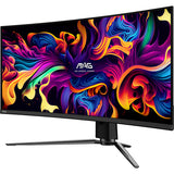 MSI MAG 341CQP QD-OLED computer monitor 86.4 cm (34") 3440 x 1440 pixels UltraWide Quad HD Black