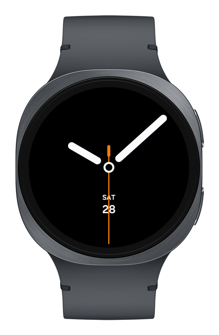 Samsung Galaxy Watch8 3.81 cm (1.5") AMOLED 44 mm Digital 480 x 480 pixels Touchscreen Graphite Wi-Fi GPS (satellite)
