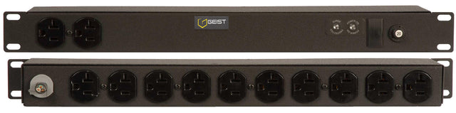 Vertiv SPN124-1026 power distribution unit (PDU) 12 AC outlet(s) Black