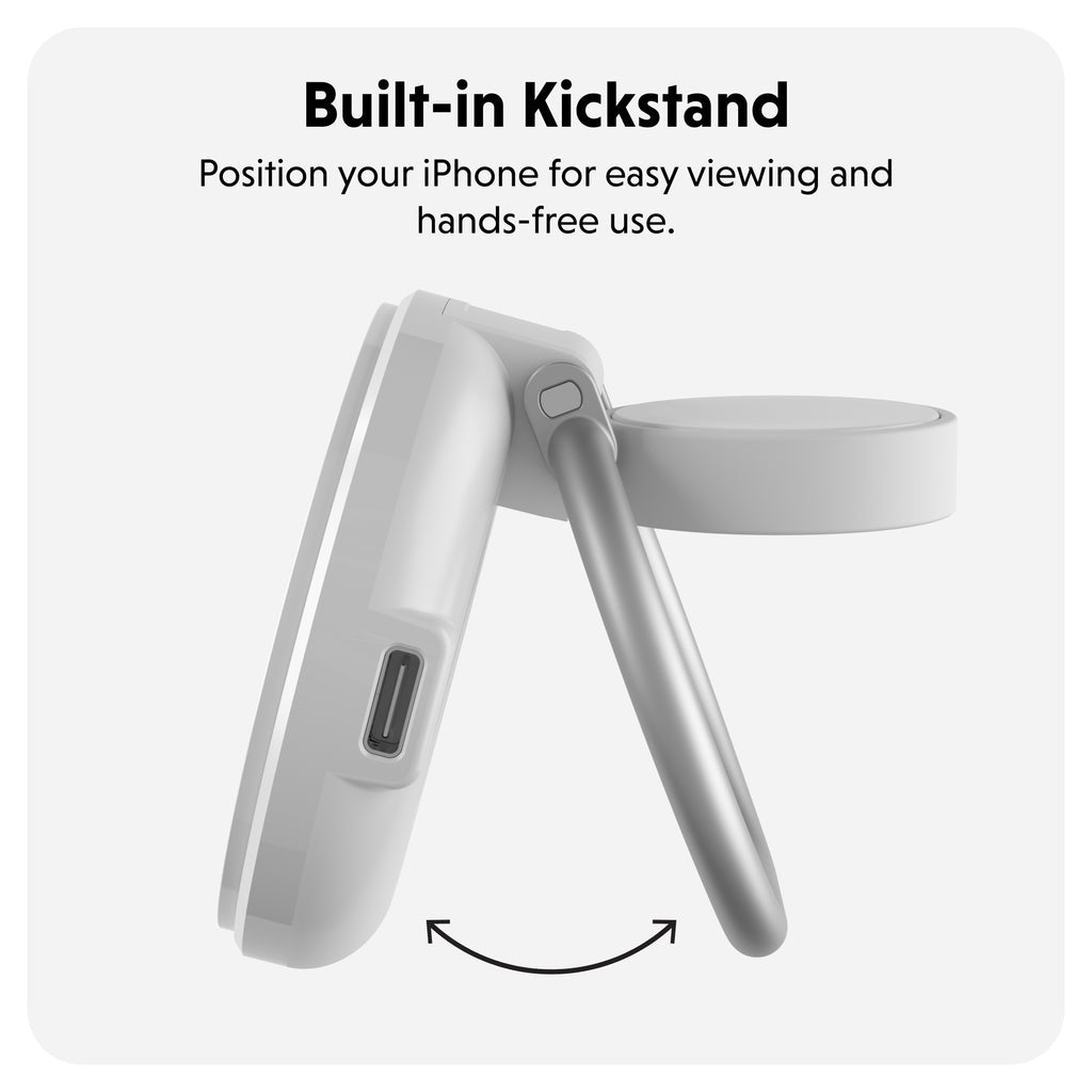 Targus HJ3310WHGL mobile device charger Headphones, Smartphone, Smartwatch White USB Wireless charging Fast charging Indoor