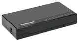 Intellinet 8-Port Gigabit Ethernet Switch, Desktop Size, Plastic, IEEE 802.3az (Energy Efficient Ethernet), Black