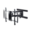 StarTech.com Ultra-Slim Articulating TV Wall Mount for up to 65-inch and 99lb/45kg Flat Screens, VESA 600x400, TAA-Compliant Low-Profile Bracket