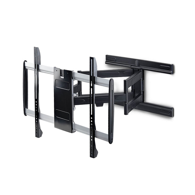 StarTech.com Ultra-Slim Articulating TV Wall Mount for up to 65-inch and 99lb/45kg Flat Screens, VESA 600x400, TAA-Compliant Low-Profile Bracket