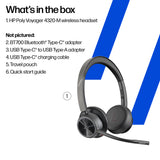 HP Poly Voyager 4320 Microsoft Teams Certified USB-C Headset +BT700 dongle