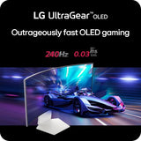 LG 34GS95QE-W computer monitor 86.1 cm (33.9") 3440 x 1440 pixels UltraWide Quad HD OLED White