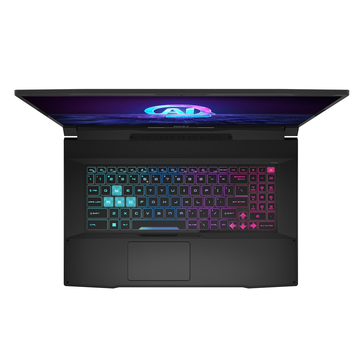 MSI Cyborg A17 AI B2HWFKG-046US AMD Ryzen™ 9 270 Laptop 43.9 cm (17.3") Full HD 16 GB DDR5-SDRAM 1 TB SSD NVIDIA® GeForce RTX™ 5060 Laptop GPU Wi-Fi 6E (802.11ax) Windows 11 Home Black