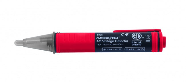 Platinum, AC Voltage Detector. Clamshell