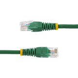 StarTech.com Cat5e Patch Cable with Molded RJ45 Connectors - 1 ft. - Green