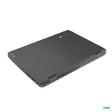 Lenovo 500e Yoga Chromebook Gen 4 Intel® N N100 31 cm (12.2") Touchscreen WUXGA 4 GB LPDDR5-SDRAM 32 GB eMMC Wi-Fi 6E (802.11ax) ChromeOS Grey QWERTY US English
