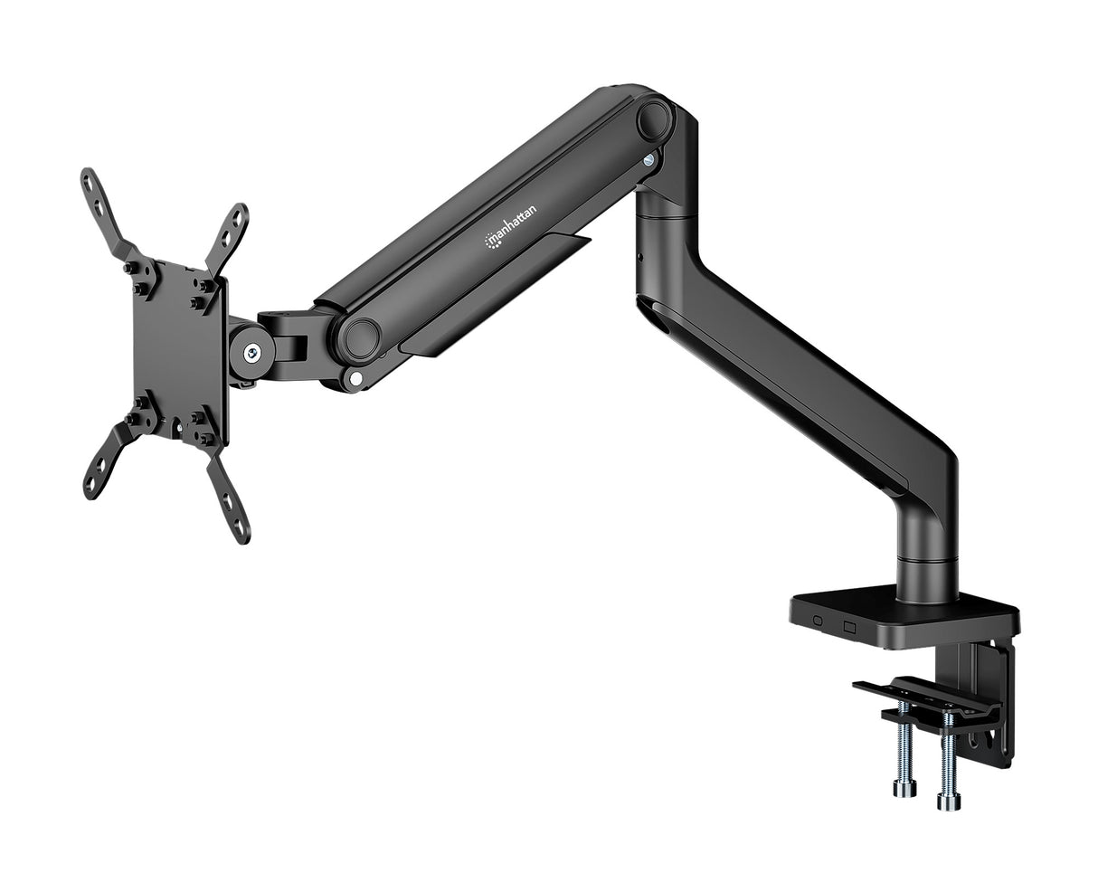 Manhattan Desk Mount for TV & Monitors (Full Motion Spring),For screens 13" to 42",C-Clamp or Grommet Assembly,VESA compatibility:all between 75x75mm to 200x200mm -check the dimensions of the four mounting holes on back of screen to ensure it...
