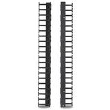 APC NetShelter Cable Management, Vertical Cable Manager, for NetShelter SX 600mm Wide 42U, Set of 2, 107 x 889 x 45 mm