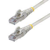 StarTech.com 5ft Gray CAT6a Ethernet Cable, Snagless RJ45, 10GbE, 100W PoE++, S/FTP, LSZH, 27AWG Pure Bare Copper Wire, 500MHz, Shielded Network Patch Cord w/Strain Reliefs, Individually Tested/ETL Verified