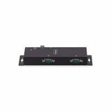StarTech.com 2-Port Serial to Ethernet Adapter, IP Serial Device Server For Remote RS232 Devices, Wall/DIN Rail Mountable, Metal Housing, RJ45 LAN to DB9 Serial Converter, TAA