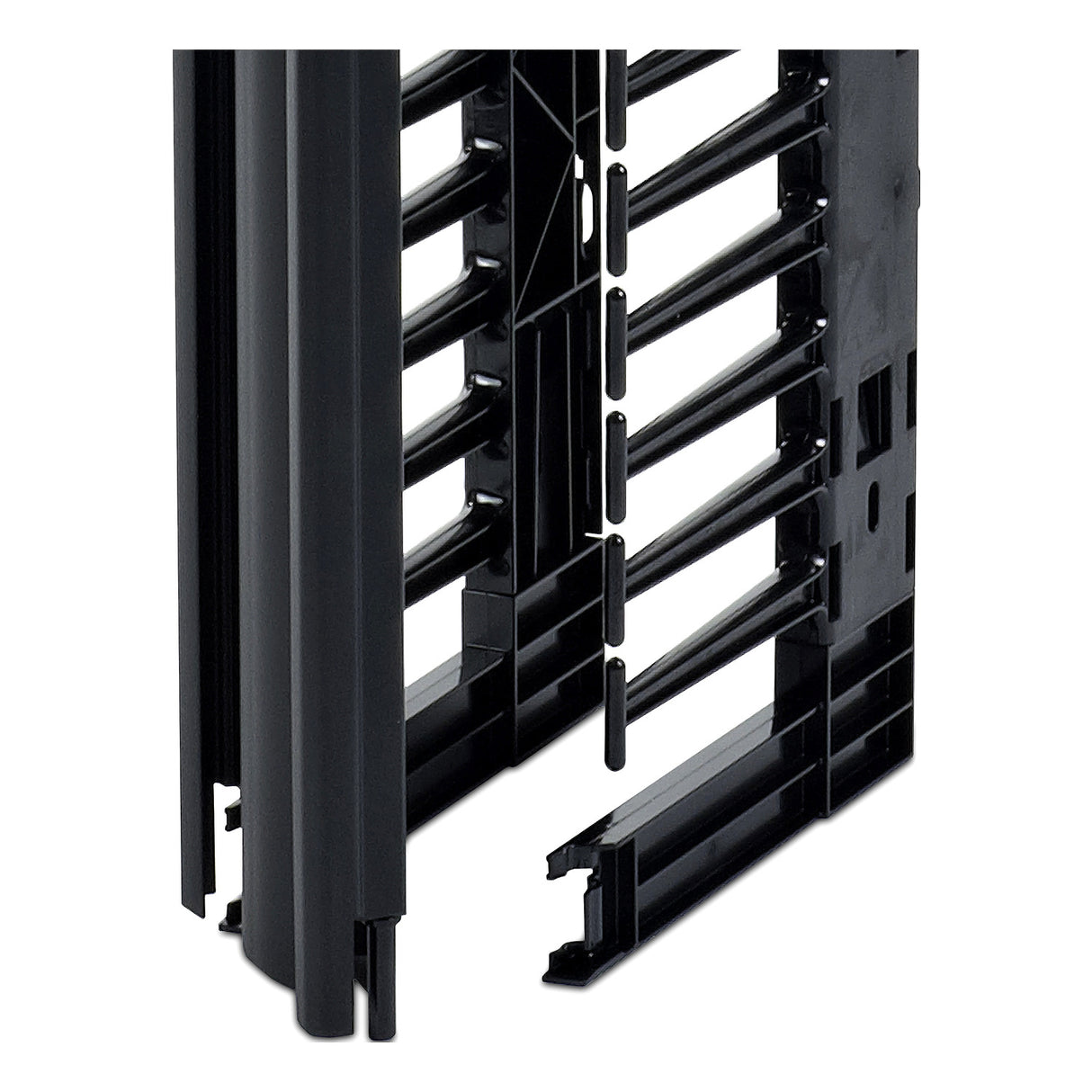 APC Valueline, Vertical Cable Manager for 2 & 4 Post Racks, 84"H X 6"W, Single-Sided with Door