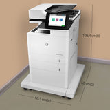 HP LaserJet Enterprise M635fht Multifunction Black and white Printer, Ethernet Only; Copier, Scanner