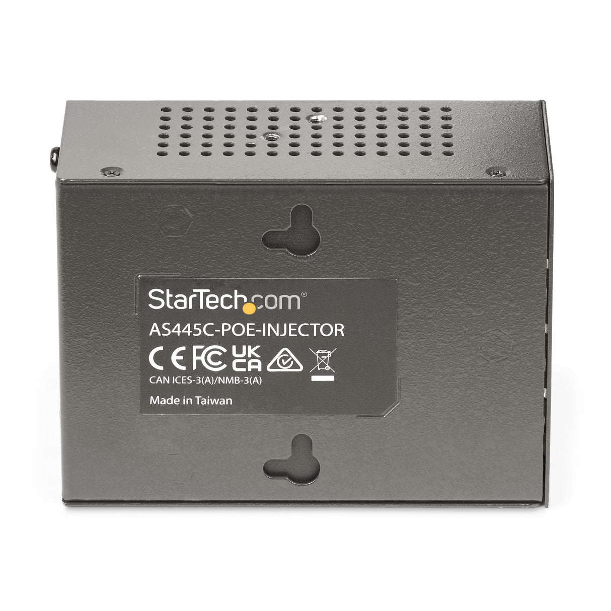 StarTech.com 4-Port Multi-Gigabit PoE++ Injector, 5/2.5/1G Ethernet (NBASE-T), PoE/PoE+/PoE++ (802.3af/802.3at/802.3bt), 160Watts Power Budget, Wall/DIN Rail Mountable, Unmanaged - TAA