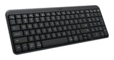 Logitech K250 Compact Bluetooth keyboard Universal RF Wireless + Bluetooth QWERTY US English Graphite