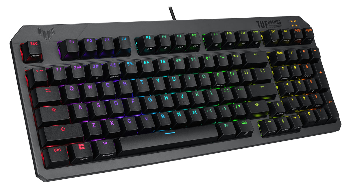 ASUS TUF Gaming K3 Gen II keyboard USB QWERTY Spanish Black