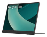 LG 17MT70 Portable monitor Black, Stainless steel 43.2 cm (17") LED 2560 x 1600 pixels