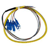 Primewired, Fiber Pigtail Single Mode SC/UPC 6 cores (with outside jacket) 1m