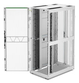 APC NetShelter SX, Networking Rack Enclosure, 42U, 1991H x 750W x 1200D mm, with Sides, White