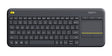 Logitech K400 Plus keyboard Universal RF Wireless AZERTY French Black