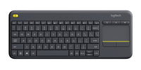 Logitech K400 Plus keyboard Universal RF Wireless AZERTY French Black