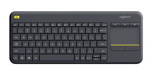 Logitech K400 Plus keyboard Universal RF Wireless AZERTY French Black