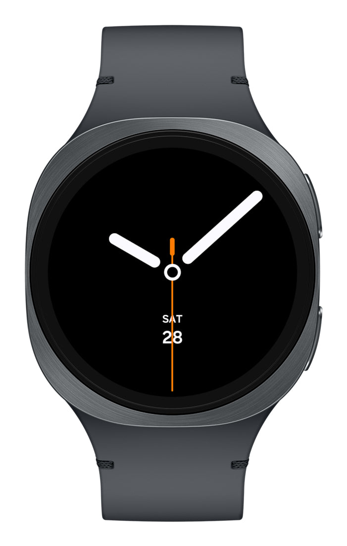 Samsung Galaxy Watch8 3.3 cm (1.3") AMOLED 40 mm Digital 438 x 438 pixels Touchscreen 4G Graphite Wi-Fi GPS (satellite)
