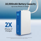Targus HyperJuice Flex 10K 30W 5000 mAh White, Blue