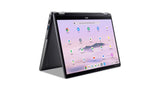 Acer Chromebook CPE594-1N-30EM Intel Core 3 100U 35.6 cm (14") Touchscreen Full HD 8 GB LPDDR5x-SDRAM 256 GB SSD Wi-Fi 6E (802.11ax) QWERTY ChromeOS US English Metallic