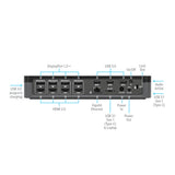 Targus DOCK750USZ laptop dock/port replicator Wired USB 3.2 Gen 1 (3.1 Gen 1) Type-A + Type-C Black