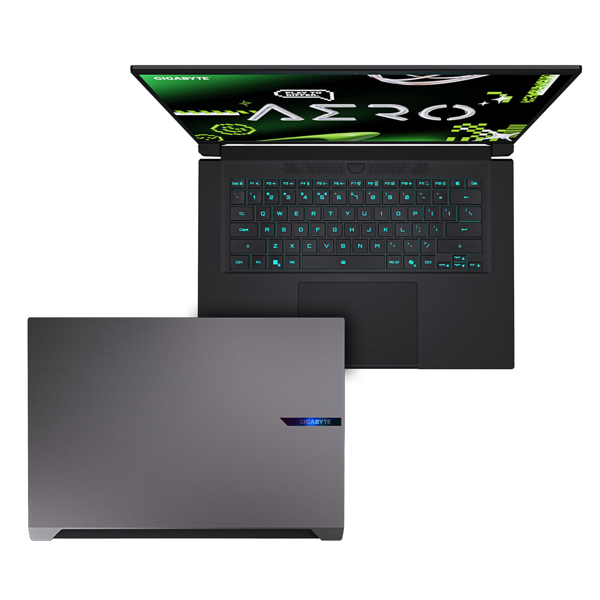 GIGABYTE AERO X16 1VH93USC94AH laptop Copilot+ PC AMD Ryzen™ AI 7 350 40.6 cm (16") WQXGA 16 GB DDR5-SDRAM 1 TB SSD NVIDIA GeForce RTX 5060 Wi-Fi 6E (802.11ax) Windows 11 Home Portuguese Grey