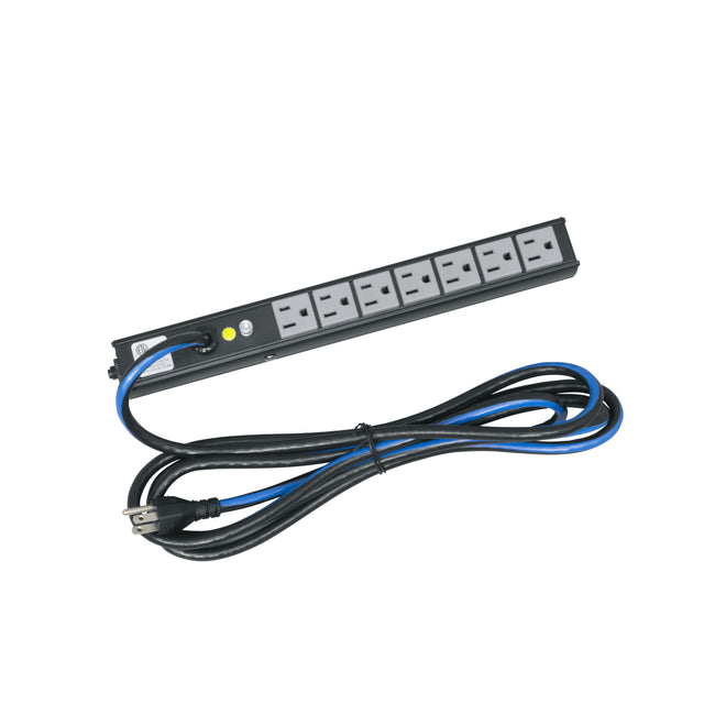 Middle Atlantic PD-715SC-NS power distribution unit (PDU) 7 AC outlet(s) Black, Grey