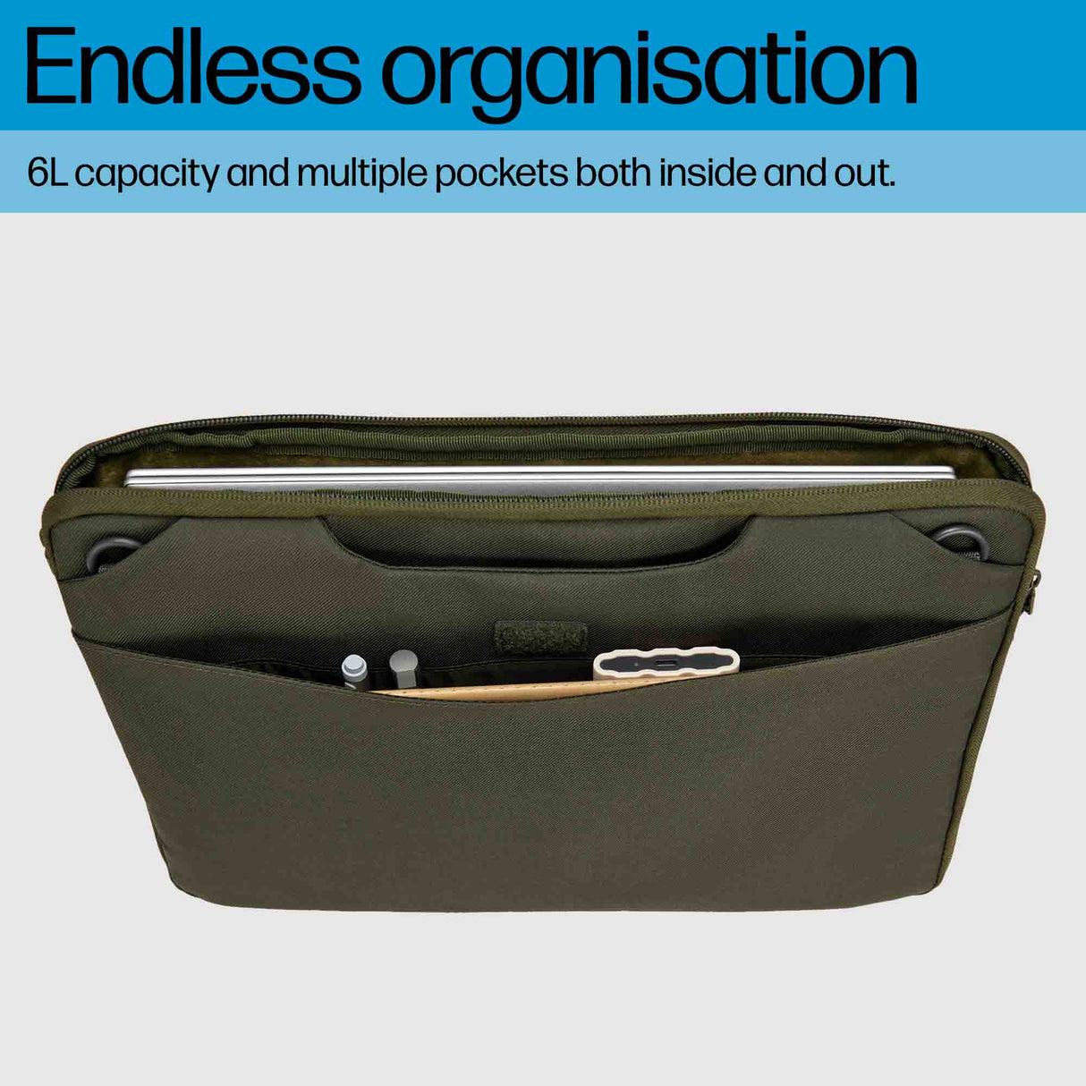 HP 15.6-inch Modular Laptop Sleeve