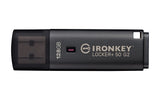 Kingston Technology IronKey 128GB Locker Plus 50 G2, FIPS 197, AES-256