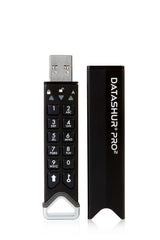 iStorage datAshur PRO2 32 GB | Secure Flash Drive | FIPS 140-2 Level 3 Certified | AES-XTS 256-bit hardware encryption | Password protected | Dust/Water-Resistant